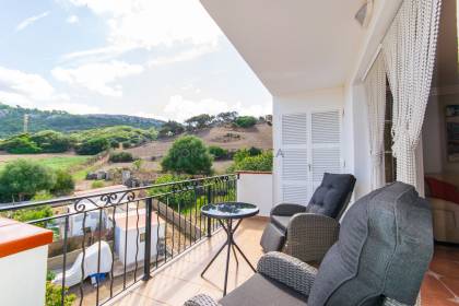 Two storey flat with 2 terraces and lovely views