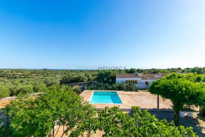 Espectacular finca rústica en Alaior con gran extensión de terreno