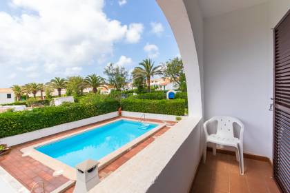 Lovely villa with sea views and pool in S'Algar