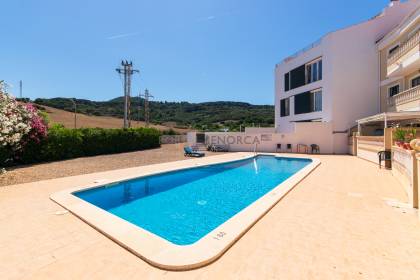 Practical ground floor with terrace and pool in Mercadal