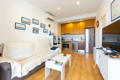 Lovely fully renovated apartment with pool and sea views