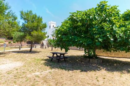 Appartement triplex avec patio et parking à Es Mercadal
