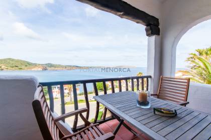 Apartment with panoramic sea views in Playas de Fornells