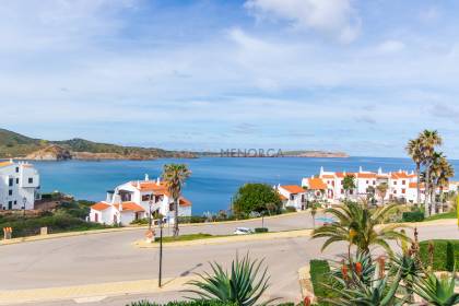 Apartment with panoramic sea views in Playas de Fornells