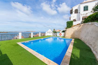 Apartment with panoramic sea views in Playas de Fornells