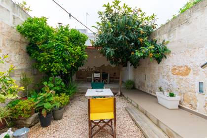 Spacious renovated house with patio in Ciutadella