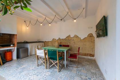 Spacious renovated house with patio in Ciutadella