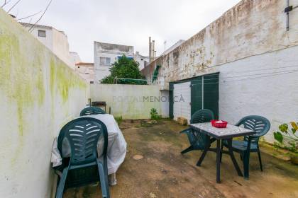 Practical ground floor house with patio in Es Mercadal