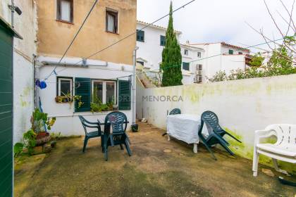 Practical ground floor house with patio in Es Mercadal