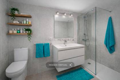 Practical ground floor house with patio in Es Mercadal