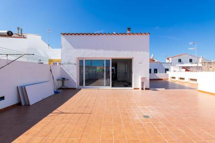 First floor flat with terrace for sale in the village of Sant Lluis