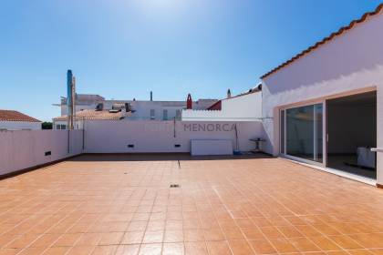 First floor flat with terrace for sale in the village of Sant Lluis