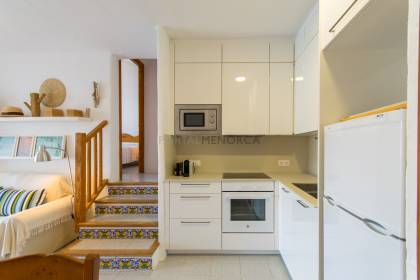 Appartement d'une chambre sur le front de mer à Playas de Fornells