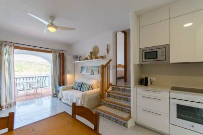 Appartement d'une chambre sur le front de mer à Playas de Fornells