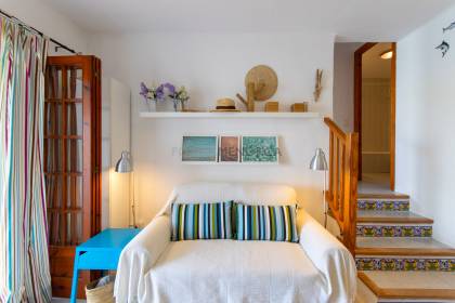 Appartement d'une chambre sur le front de mer à Playas de Fornells