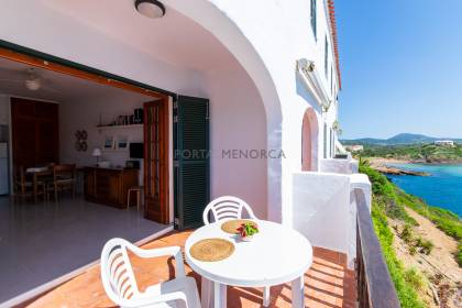 Appartement d'une chambre sur le front de mer à Playas de Fornells