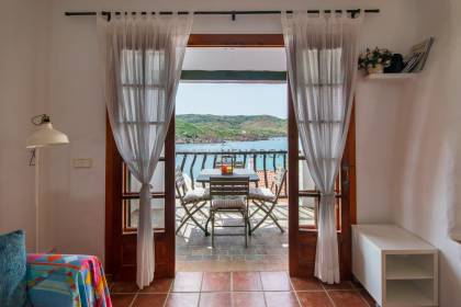 Appartement avec une vue spectaculaire à Playas de Fornells