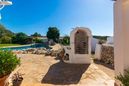 Auténtica casa de campo menorquina con piscina y mucho encanto en Ferreries