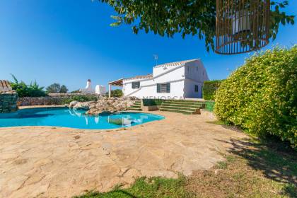 Auténtica casa de campo menorquina con piscina y mucho encanto en Ferreries