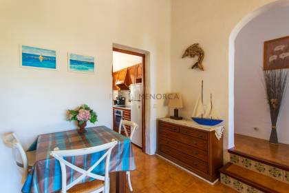 Apartment with two terraces and sea views in Playas de Fornells