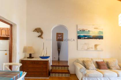 Apartment with two terraces and sea views in Playas de Fornells