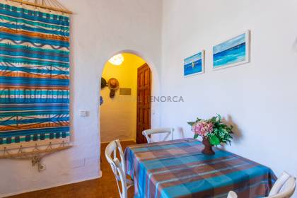 Apartment with two terraces and sea views in Playas de Fornells