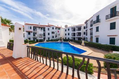 1 bedroom front line apartment in Playas de Fornells