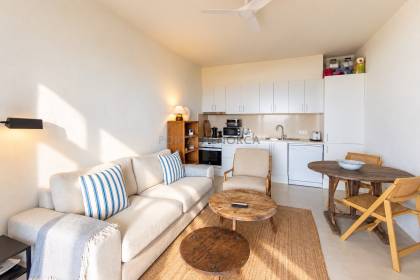 1 bedroom front line apartment in Playas de Fornells