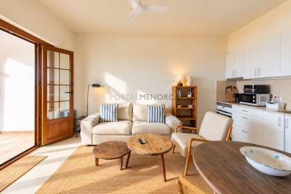 1 bedroom front line apartment in Playas de Fornells