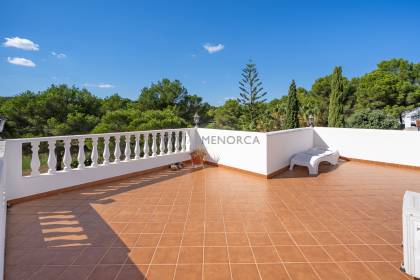 Cosy villa with great views of the golf course in Son Parc