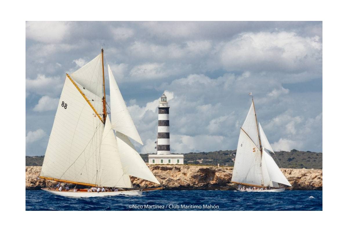 Menorca: Copa del Panerai for classic old-style boats.