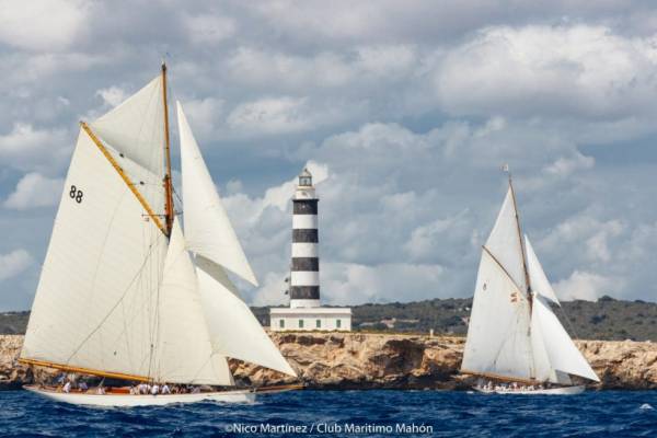 Menorca: Copa del Panerai for classic old-style boats.